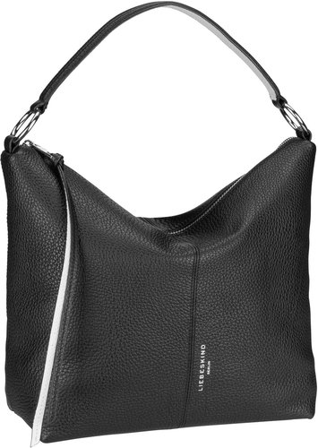 Liebeskind Berlin Aissa Pebble Hobo M  in Schwarz (11.8 Liter), Beuteltasche