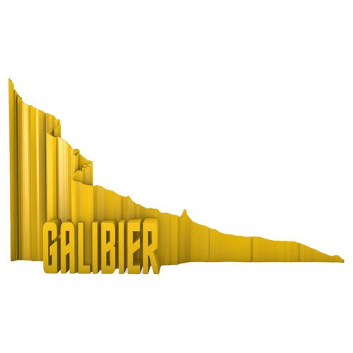 Heroad Galibier Mountain Port Figure Golden