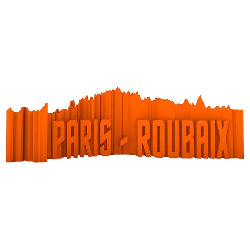 Heroad Paris Roubaix Mountain Port Figure Orange