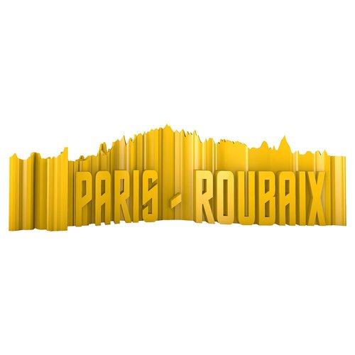 Heroad Paris Roubaix Mountain Port Figure Gelb