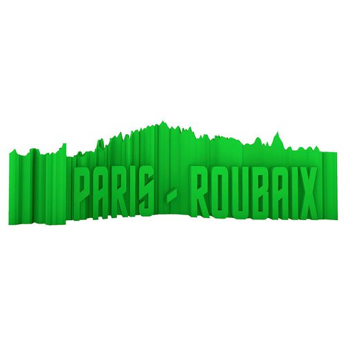 Heroad Paris Roubaix Mountain Port Figure Grün