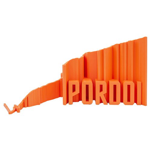 Heroad Pordoi Mountain Port Figure Orange