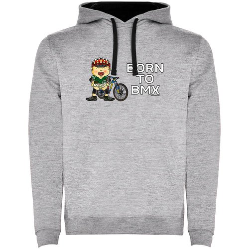 Kruskis Born To Bmx Two-colour Kapuzenpullover