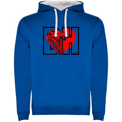 Kruskis I Love Downhill Two-colour Kapuzenpullover