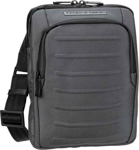 Porsche Design Roadster Pro Shoulderbag S  in Grau (3 Liter), Umhängetasche