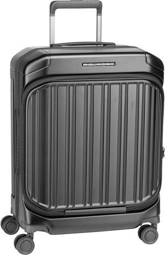 Piquadro PQ Light Cabin Spinner 4426 with Front Pocket  in Schwarz (40 Liter), Koffer & Trolley