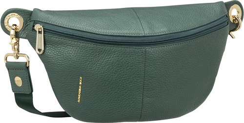 Mandarina Duck Mellow Leather Bum Bag FZT73  in Grün (4.5 Liter), Bauchtasche / Gürteltasche