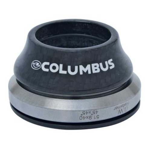 Columbus Tubi Compass Headset 1-12 Carbon Integrated Headset Silber