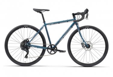 Bombtrack arise sg gravel bike microshift advent x 10s 700 mm glossy cobalt green 2022