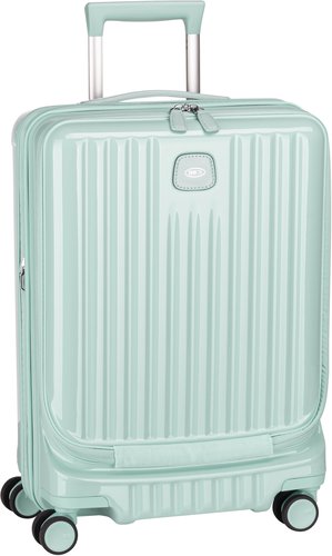 Bric's Positano Trolley w/Pocket  in Blau (40 Liter), Koffer & Trolley