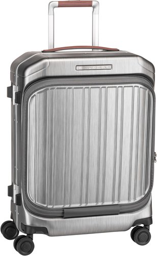 Piquadro PQ-LM Cabin Spinner 4426 with Front Pocket  in Silber (37 Liter), Koffer & Trolley
