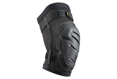 IXS hack race short knee guards schwarz