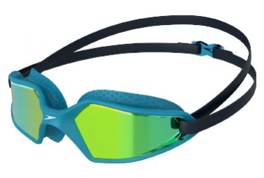 Speedo hydropulse mirror kinderbrille schwarz   blau   grun