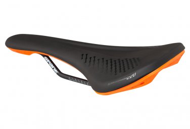 Spank oozy 220 sattel schwarz   orange