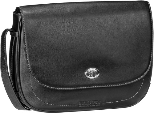 Leonhard Heyden Nizza 7414  in Schwarz (4.4 Liter), Saddle Bag