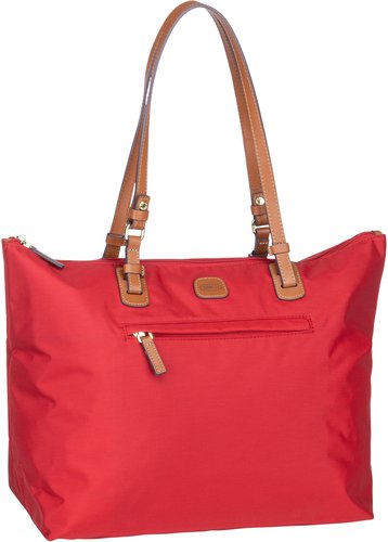 Bric's X-Bag Shopper 45070  in Rot (25.7 Liter), Handtasche