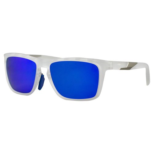 Bloovs Boston Sunglasses Durchsichtig Blue MirrorCAT3