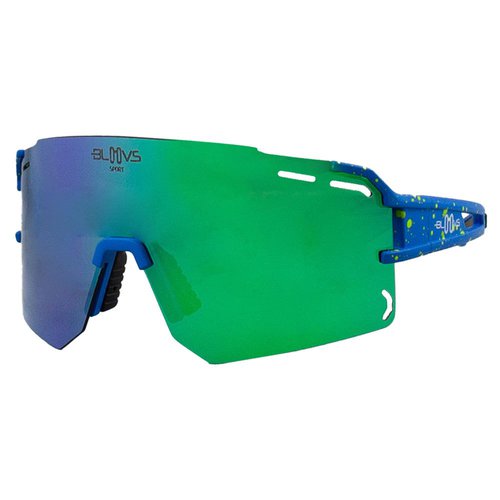 Bloovs Tromso Sunglasses Blau Green MirrorCAT3