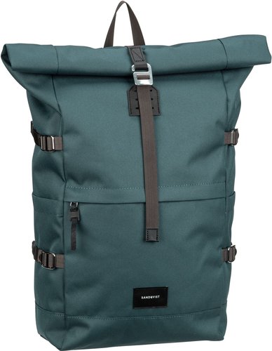 Sandqvist Bernt Rolltop Backpack  in Blau (20 Liter), Laptoprucksack