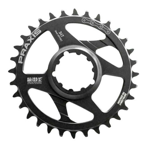 Praxis 3 Mm Offsetdma Chainring Silber 34t