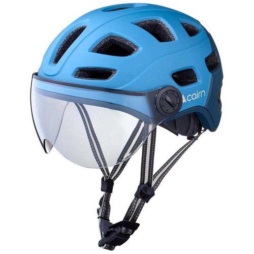 Cairn Quartz Led Usb Visor Helmet Blau M