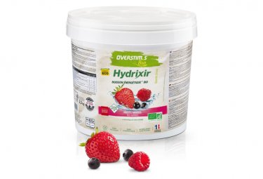 Overstims energy drink hydrixir bio rote fruchte 2 5 kg