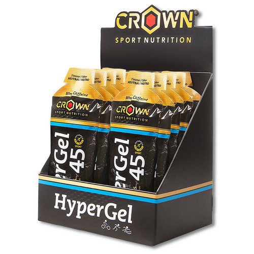 Crown Sport Nutrition Hyper 45 Neutral Schachtel Mit Energiegelen 75g 10 Einheiten