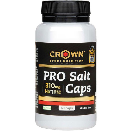 Crown Sport Nutrition Pro Salt Caps 60 Units Golden