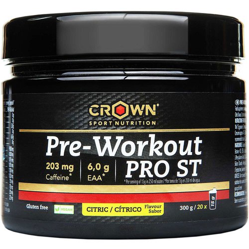 Crown Sport Nutrition Pro St Citrus Drink Powder 300g Durchsichtig