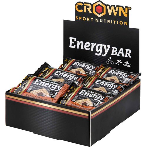 Crown Sport Nutrition Energie-riegel-box Shokolade Salzig 60g 12 Einheiten