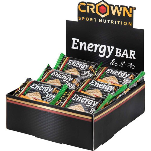 Crown Sport Nutrition Energie-riegel-box Gesalzene Erdnuss 60g 12 Einheiten