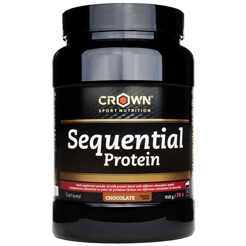 Crown Sport Nutrition Sequential Protein Chocolate Powder 918g Durchsichtig