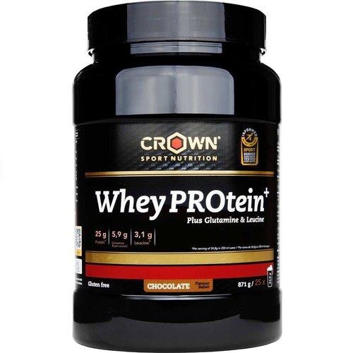 Crown Sport Nutrition Whey Protein Chocolate Powder 871g Golden