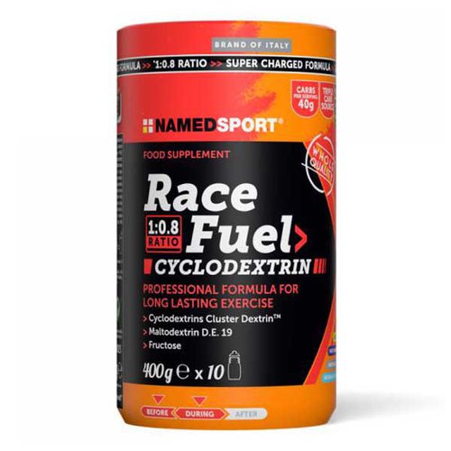 Named Sport Race Fuel Cyclodextrin Isotonic Drink Powder 400g Golden