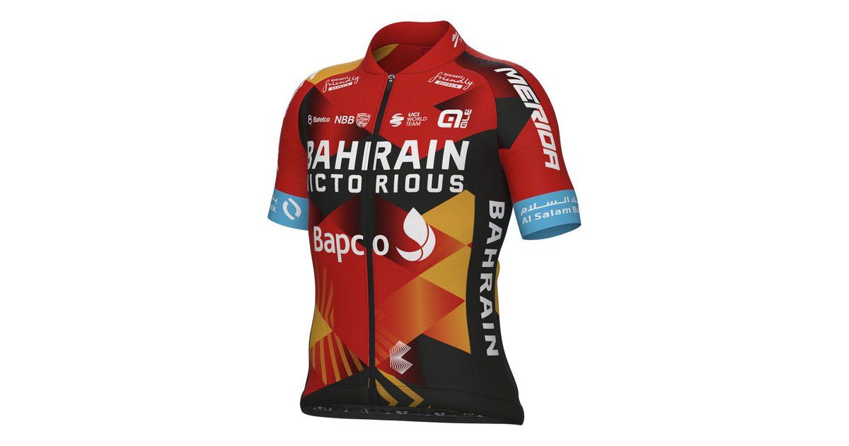 Ale Bahrain Victorious 2023 Short Sleeve Jersey 6 Years