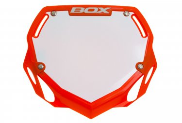 Box nummernschild phase 1 orange