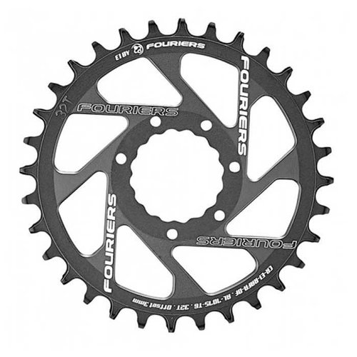 Fouriers Boost Chainring Silber 34t
