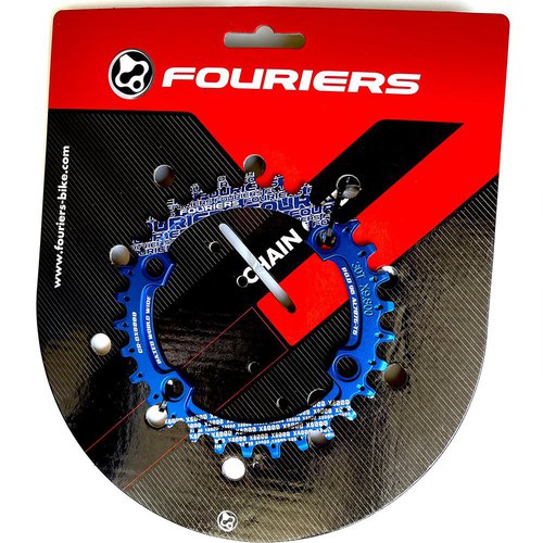 Fouriers M8000 Chainring Silber 30t