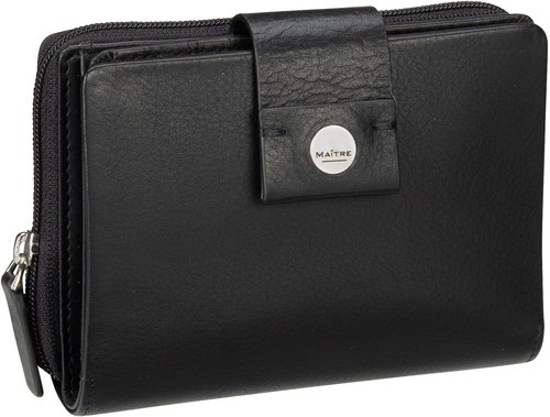 Maître Henau Diethilde Purse MH9FZ  in Schwarz (0.4 Liter), Geldbörse