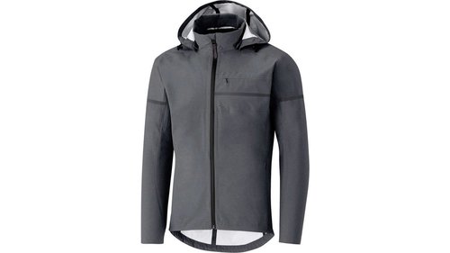 Shimano Transit Hardshell Jacket RAVEN S
