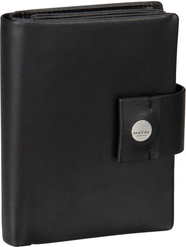 Maître Henau Dawina Purse MV9F  in Schwarz (0.4 Liter), Geldbörse