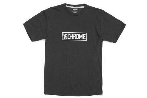 Chrome Industries Horizontal Logo T-Shirt - schwarz