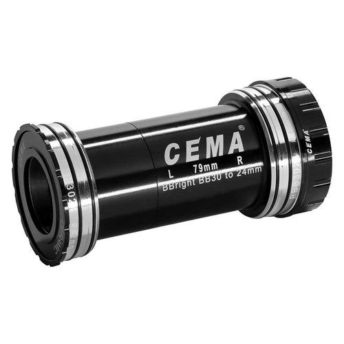 Cema Bbright 46 Stainless Steel Bottom Bracket Cups For Shimano Silber 79 mm