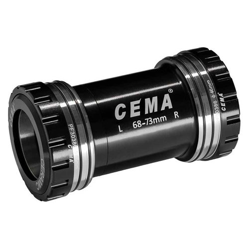 Cema Pf30 Stainless Steel Bottom Bracket Cups For Fsa386rotor 30 Mm Silber 6873 mm