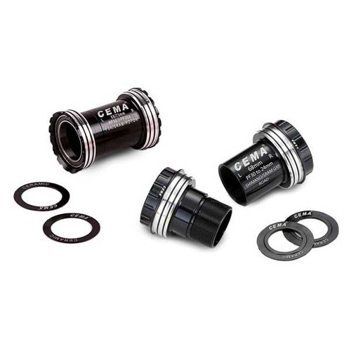 Cema Pf30 Stainless Steel Bottom Bracket Cups For Shimano Silber 6873 mm