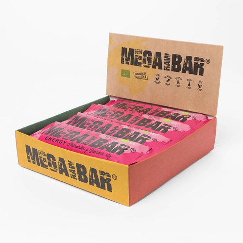 Megarawbar Energy Bars Box 12 Cranberries Golden