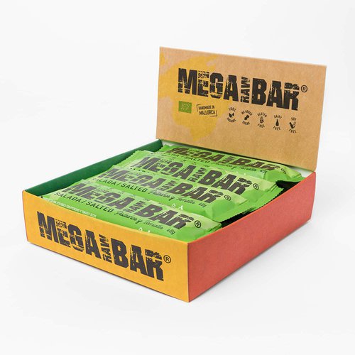 Megarawbar Protein Bars Box 12 Units Pistachio Golden