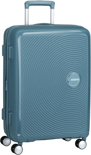 American Tourister SoundBox Spinner 67 EXP  in Blau (71.5 Liter), Koffer & Trolley