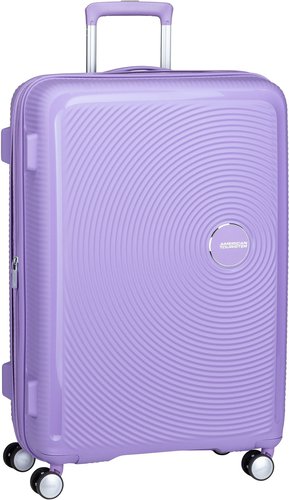 American Tourister SoundBox Spinner 77 EXP  in Lila (97 Liter), Koffer & Trolley