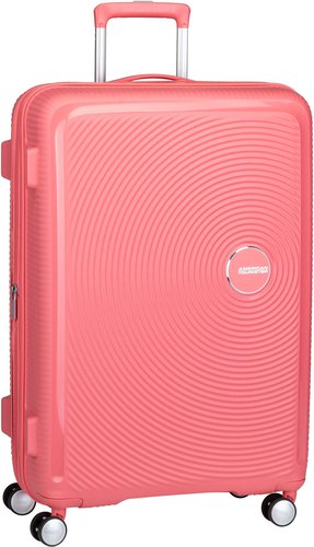 American Tourister SoundBox Spinner 77 EXP  in Pink (97 Liter), Koffer & Trolley